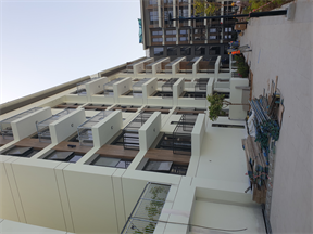 The Regent — construction site