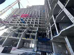 Seven City Jlt — construction site
