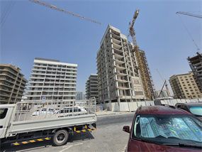 AG Central, Dubai Land Residence Complex (DLRC) construction progress, 58.65% complete: RERA site inspection 17 Sept 2026 (photo 5)
