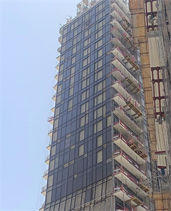 Azizi Riviera Reve Tower 3, Meydan construction progress, 76.57% complete: RERA site inspection 1 Jul 2026 (photo 3)