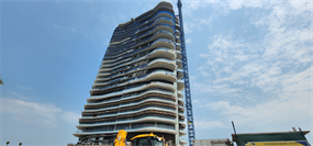 Bulgari Lighthouse Dubai — construction site