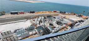 Bulgari Lighthouse Dubai — construction site