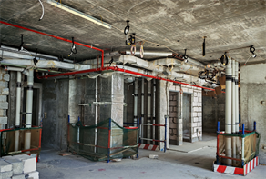 Bluewaters Bay — construction site