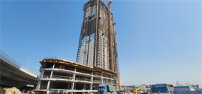 Bluewaters Bay, Bluewaters construction progress, 36.97% complete: RERA site inspection 25 Aug 2026 (photo 2)
