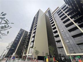 Neva Residences — construction site