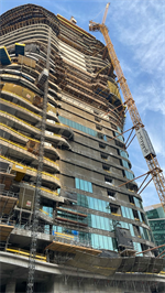 Bugatti Residences by Binghatti, Business Bay construction progress, 52.29% complete: RERA site inspection 20 Jan 2026 (photo 3)