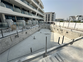 Samana Mykonos — construction site