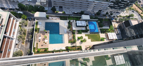Park Views Residences B, Al Kifaf construction progress, 98.84% complete: RERA site inspection 6 Oct 2026 (photo 3)