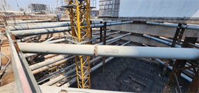 Tiger Sky Tower, Business Bay construction progress, 10.24% complete: RERA site inspection 10 Sept 2026 (photo 1)