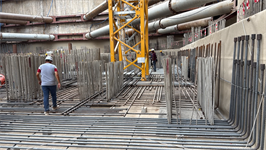 Tiger Sky Tower, Business Bay construction progress, 10.24% complete: RERA site inspection 10 Sept 2026 (photo 2)