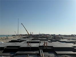 Palm Jebel Ali - Frond P — construction site