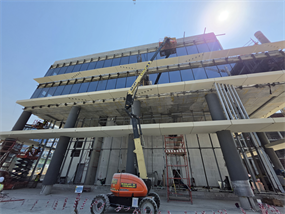 Design Quarter Tower B, Dubai Design District (D3) construction progress, 40.81% complete: RERA site inspection 28 Sept 2026 (photo 4)