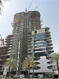 Canal Heights 2, Business Bay construction progress, 36.41% complete: RERA site inspection 14 Aug 2026 (photo 6)