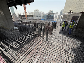 Canal Heights 2, Business Bay construction progress, 36.41% complete: RERA site inspection 14 Aug 2026 (photo 5)
