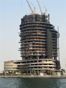 Canal Crown 2 — construction site