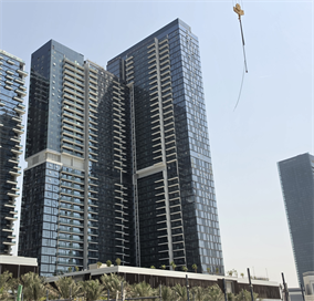Park Views Residences A, Al Kifaf construction progress, 95.54% complete: RERA site inspection 8 Sept 2026 (photo 2)