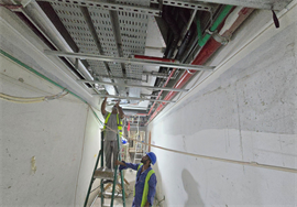 Creek Waters 2, Dubai Creek Harbour construction progress, 81.84% complete: RERA site inspection 31 Jul 2026 (photo 2)