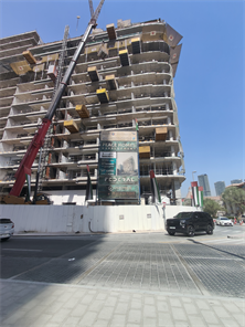 Sky Suites by Peace Homes, Jumeirah Village Circle (JVC) construction progress, 55.54% complete: RERA site inspection 27 Jul 2026 (photo 3)