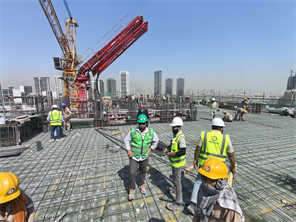 Sky Suites By Peace Homes — construction site