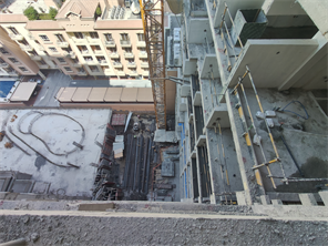 Sky Suites By Peace Homes — construction site