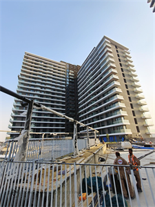 Greenside Residence Tower A, Dubai Hills Estate construction progress, 93.32% complete: RERA site inspection 14 Sept 2026 (photo 6)