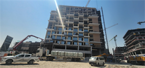 Serene Gardens, Discovery Gardens construction progress, 61.7% complete: RERA site inspection 29 Sept 2026 (photo 4)