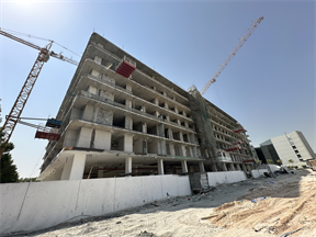 Olivia Residences, Dubai Investment Park construction progress, 38.2% complete: RERA site inspection 21 Sept 2026 (photo 2)