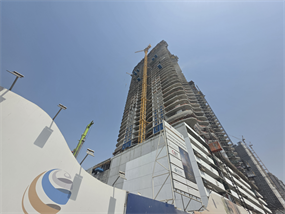Oceanz 1, Dubai Maritime City construction progress, 50.04% complete: RERA site inspection 25 Aug 2026 (photo 3)