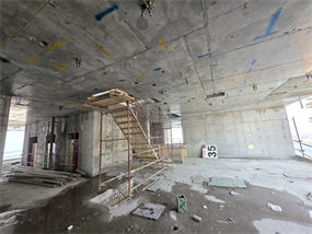 Oceanz 1, Dubai Maritime City construction progress, 50.04% complete: RERA site inspection 25 Aug 2026 (photo 1)