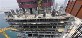 Oceanz 2, Dubai Maritime City construction progress, 42.03% complete: RERA site inspection 25 Aug 2026 (photo 6)