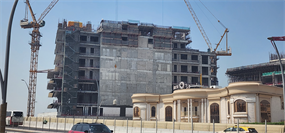 The Melgrano, Jumeirah construction progress, 42.78% complete: RERA site inspection 12 Oct 2026 (photo 3)