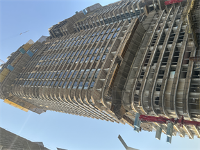 Sobha Seahaven Tower B & C — construction site