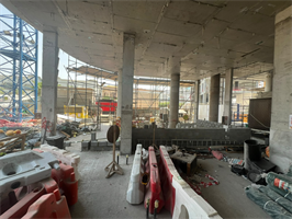 The Rings — construction site