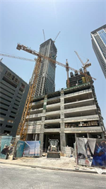 Volta Tower — construction site