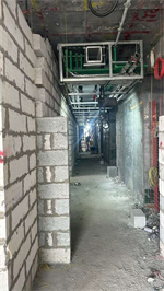 Volta Tower — construction site