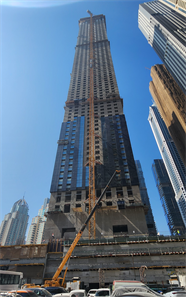 Aeternitas Tower — construction site