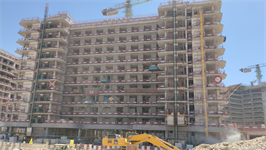 Azizi Venice 9, Dubai South construction progress, 53.97% complete: RERA site inspection 29 Jun 2026 (photo 1)