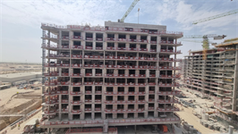 Azizi Venice 8, Dubai South construction progress, 53% complete: RERA site inspection 7 Jul 2026 (photo 1)
