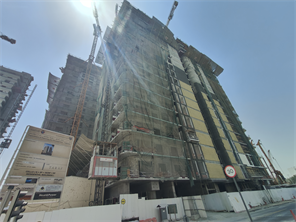 Cello Residences Tower A, Jumeirah Village Circle (JVC) construction progress, 38.98% complete: RERA site inspection 4 Sept 2026 (photo 2)