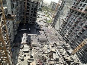 Grove, Town Square construction progress, 40.69% complete: RERA site inspection 15 Sept 2026 (photo 1)