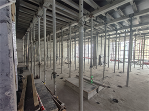 Saba 4 — construction site