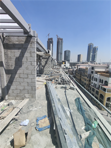 Roma Residences By Jrp — construction site