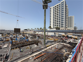 Armani Beach Residences Palm Jumeirah, Palm Jumeirah construction progress, 10.17% complete: RERA site inspection 20 Jul 2026 (photo 5)