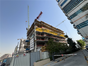 SAMANA Park Meadows, Dubai Land Residence Complex (DLRC) construction progress, 27.27% complete: RERA site inspection 18 Jun 2026 (photo 4)