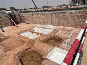SAMANA Ibiza, Dubai Land Residence Complex (DLRC) construction progress, 3.1% complete: RERA site inspection 18 Jun 2026 (photo 1)