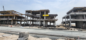 Bay Villas - Dubai Islands — construction site