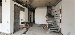 Bay Villas - Dubai Islands — construction site