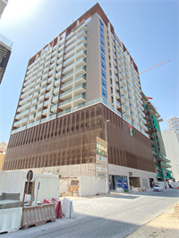 1WOOD Residence, Jumeirah Village Circle construction progress, 93.67% complete: RERA site inspection 8 Jul 2026 (photo 3)