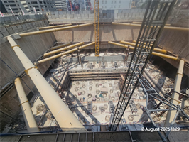 Bayz 101, Business Bay construction progress, 10% complete: RERA site inspection 12 Aug 2026 (photo 2)