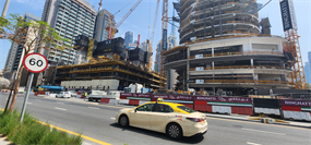 Solara Tower Dubai — construction site